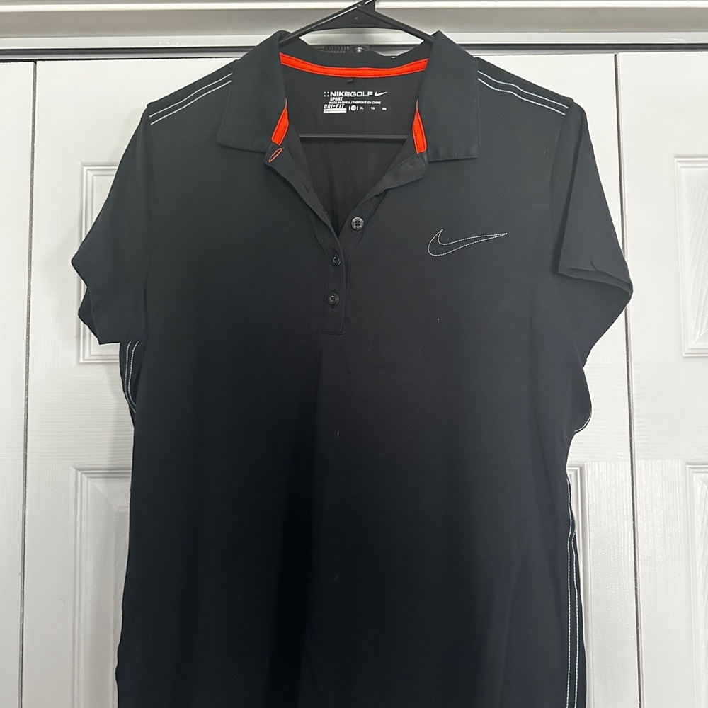 Nike Women’s Black Polo Shirt